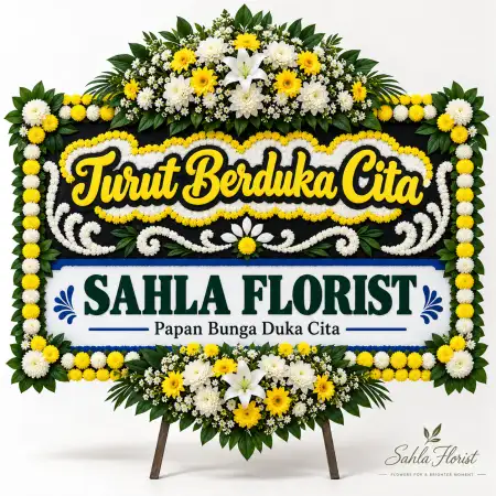 Papan Bunga Duka Rumah Duka Dharmais
