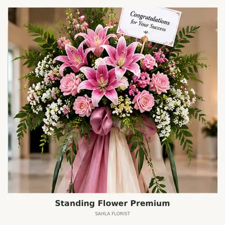 Standing Flowers Rumah Duka Dharmais